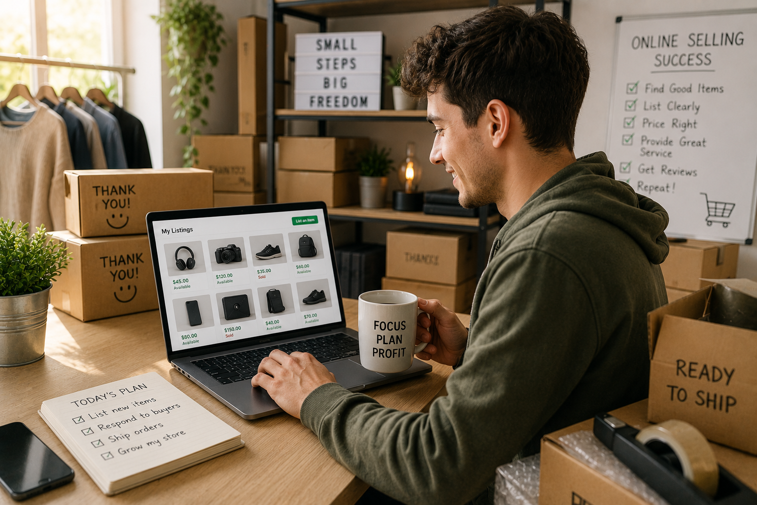 ➤ How to Flip Items for Profit as a Side Hustle (Complete Guide)