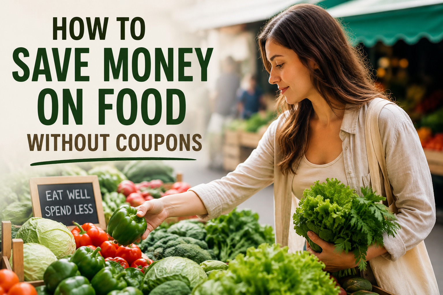 ➤ How to Save Money on Food Without Coupons (13 Strategies)